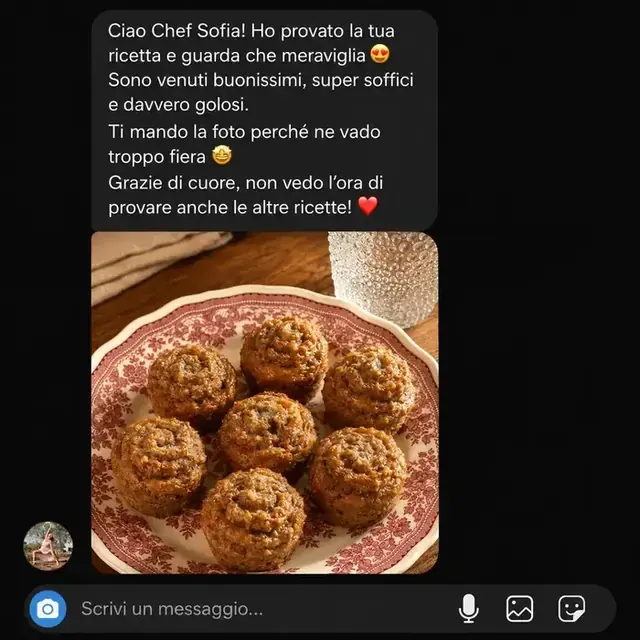 Messaggio reale di una cliente