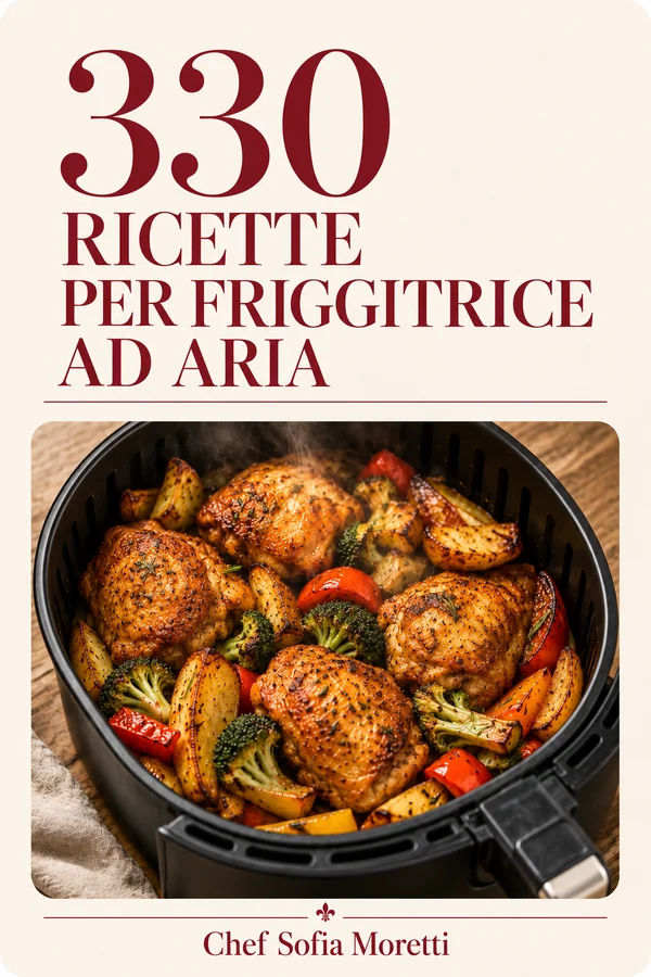 Copertina 330 Ricette Air Fryer