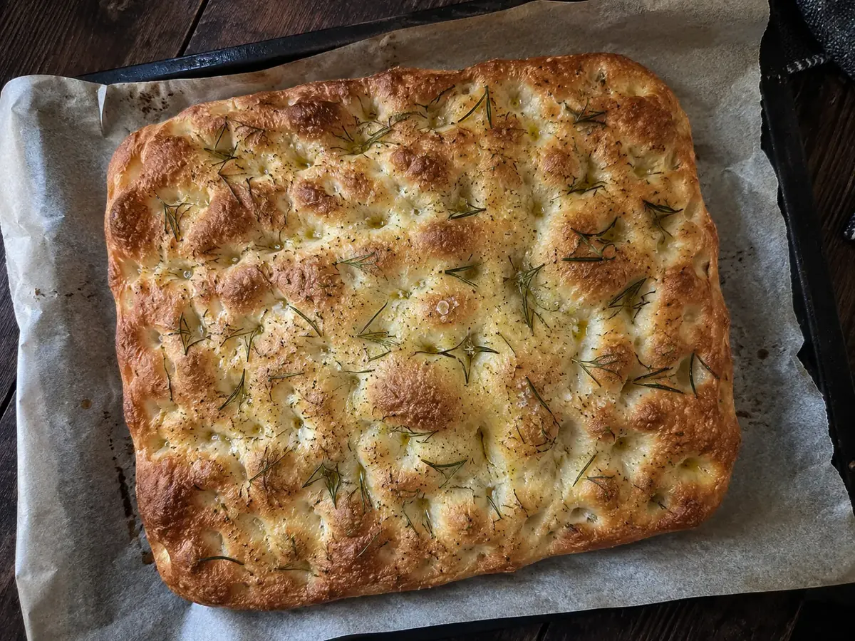 Focaccia al rosmarino